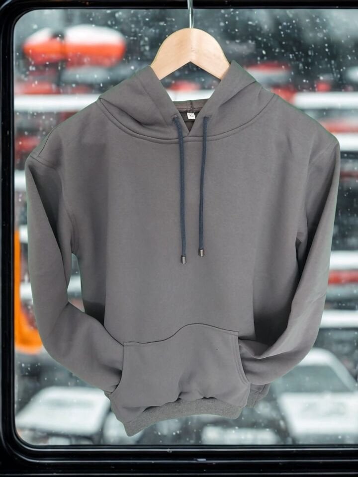 Cek Eldiven İş Elbiseleri Kapşonlu Sweatshirt XL